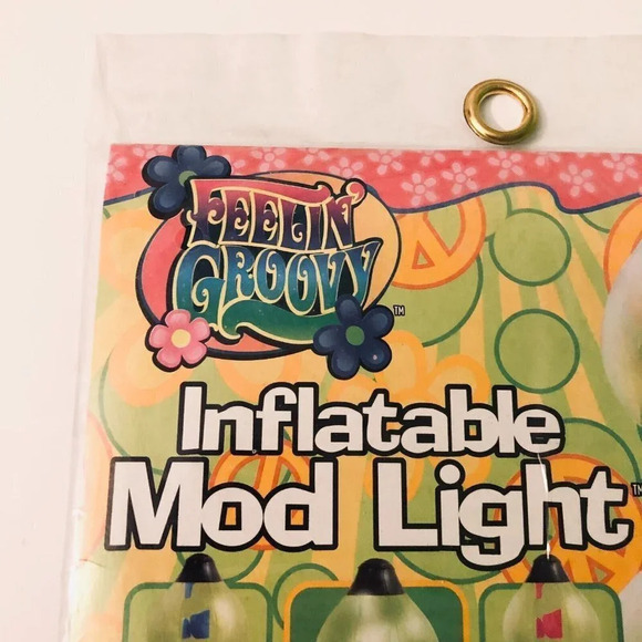 Rubies Feeling Groovy Inflatable  Mod Light Set of 2 - Picture 5 of 16